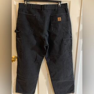 Carhartt B11 BLK Carpenter Pants Men’s Size 40x30(38x29)
